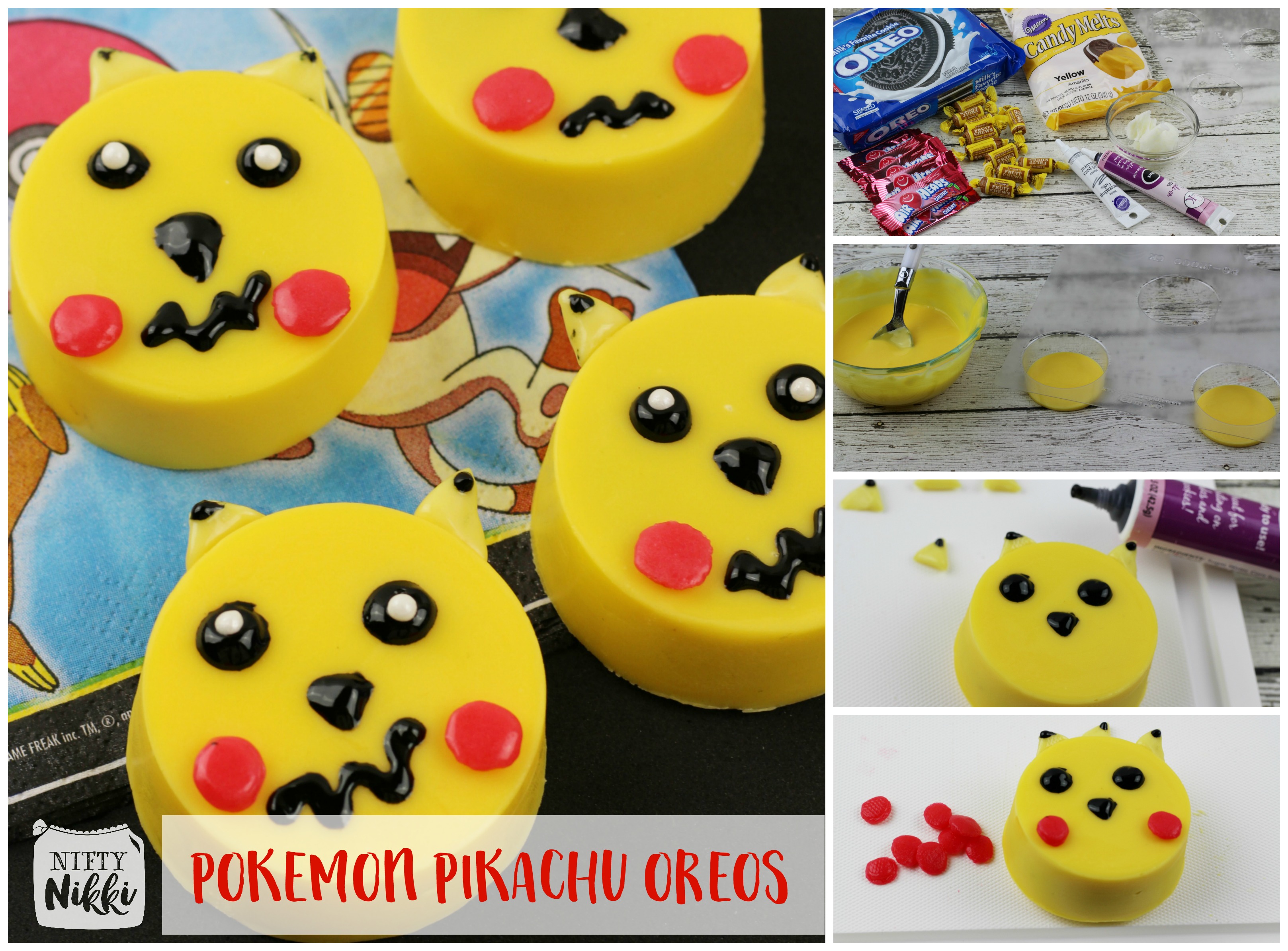 pokemon pikachu oreos